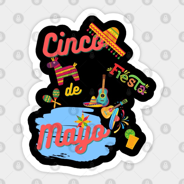 Cinco de mayo Fiesta 2023 Sticker by TibA